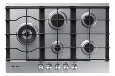 SAMSUNG - Piano cottura a gas NA75J3030AS 5 fuochi 75cm-Acciaio
