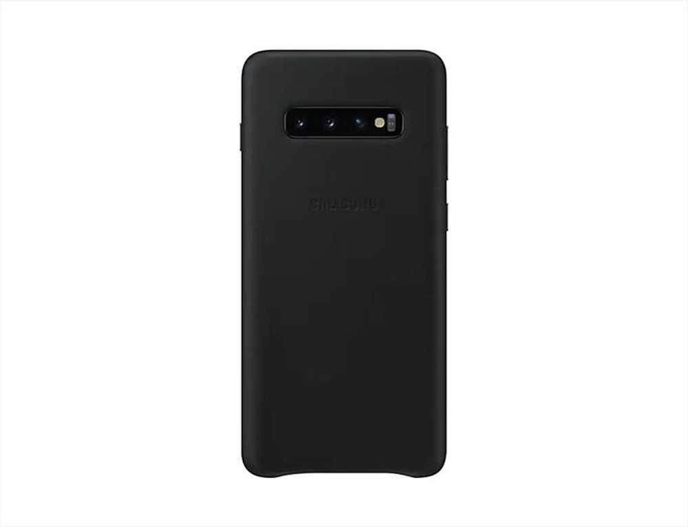 "SAMSUNG - LEATHER COVER GALAXY S10+-Nero"