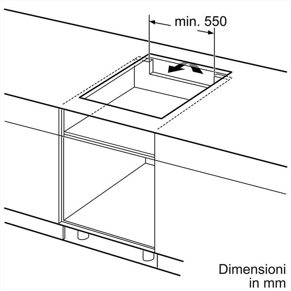 Immagine del prodotto BOSCH - Piano cottura induzione PVS845HB1E 80,2 cm-Nero