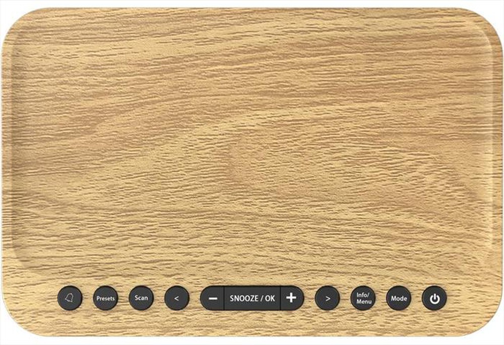 "KENWOOD - Radio sveglia CR-ST40DAB-Legno"