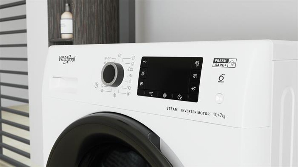 "WHIRLPOOL - Lavasciuga FWDD 1071682 WBV EU N 10/7 Kg Classe E"