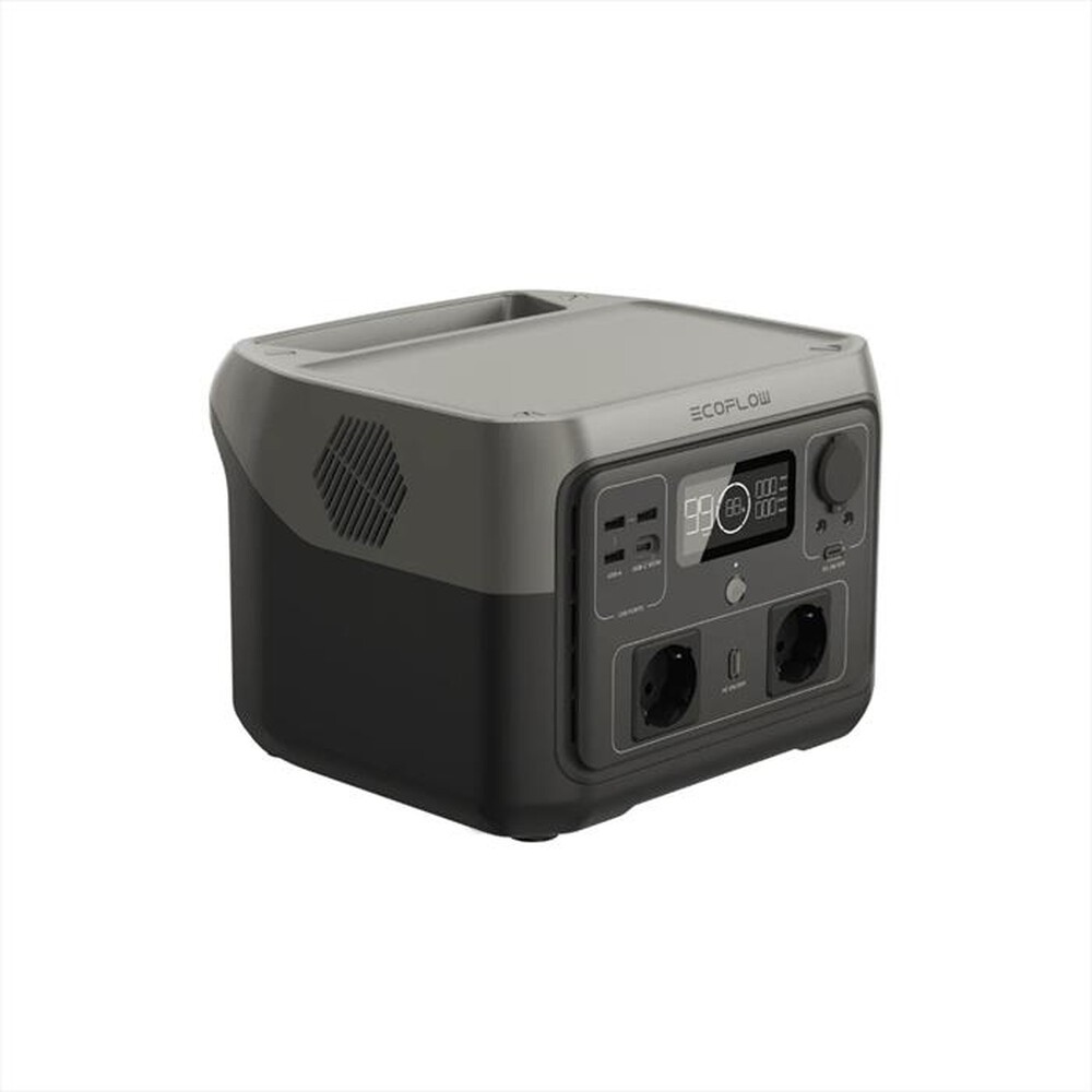 "ECOFLOW - RIVER 2 MAX POWER STATION PORTATILE-nero"