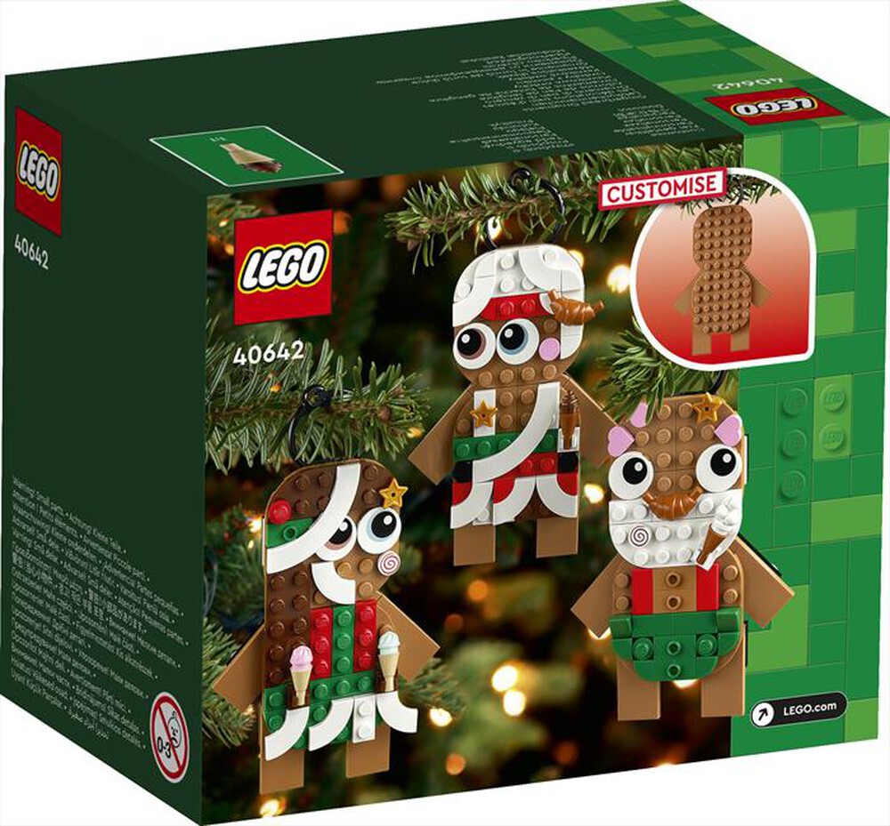 Immagine del prodotto LEGO - ORNAMENTI DI PAN DI ZENZERO - 40642
