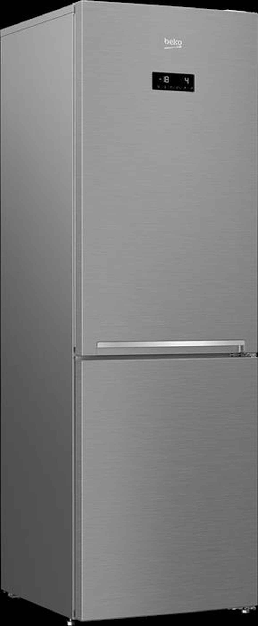 "BEKO - Frigorifero combinato RCNA366E40ZXBN Classe E-Metal Look"