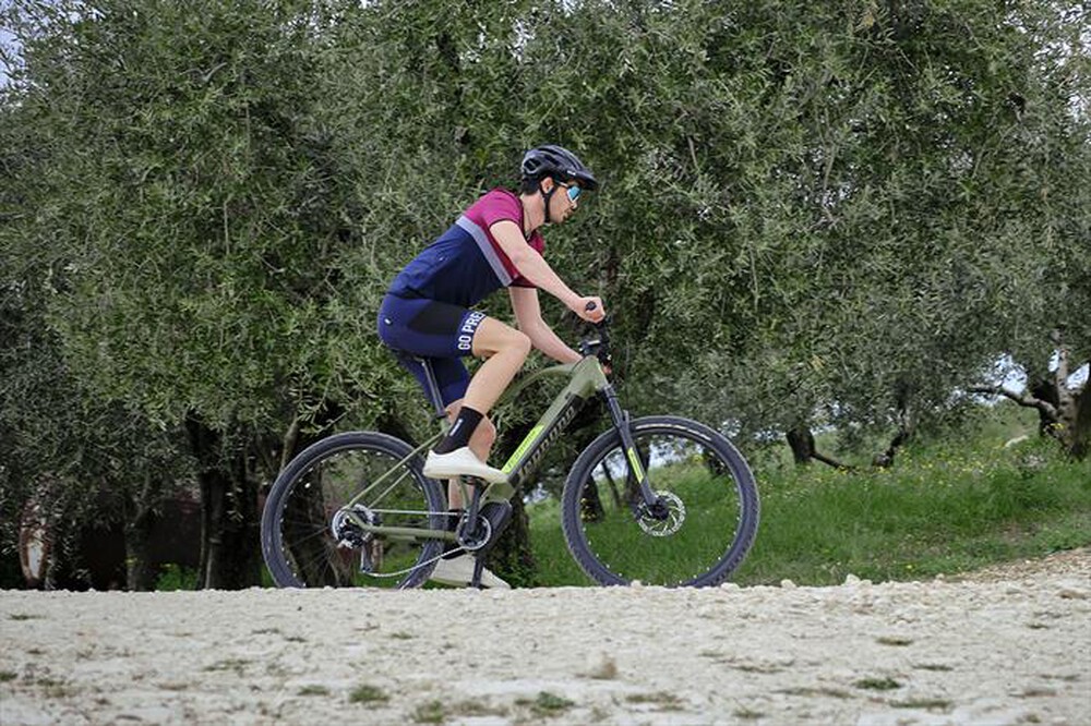 "LEGNANO - E-BIKE FUOCO MARINE TAGLIA 45-Verde"