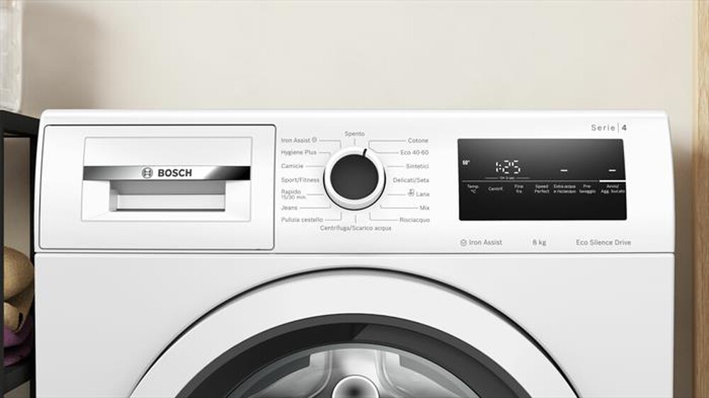 Immagine del prodotto BOSCH - Lavatrice Serie 4 WAN24208II 8Kg 1200g/m Classe A-Bianco