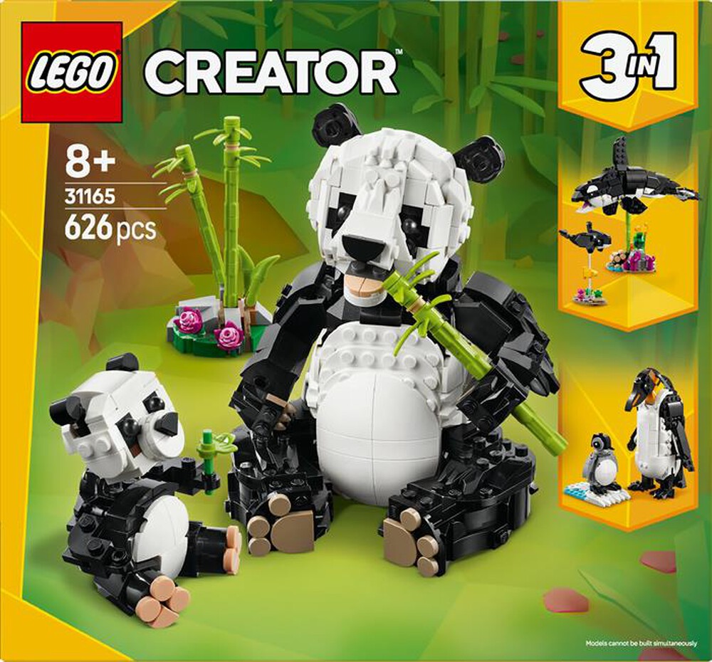 Immagine del prodotto LEGO - CREATOR Animali selvatici: famiglia di panda 31165