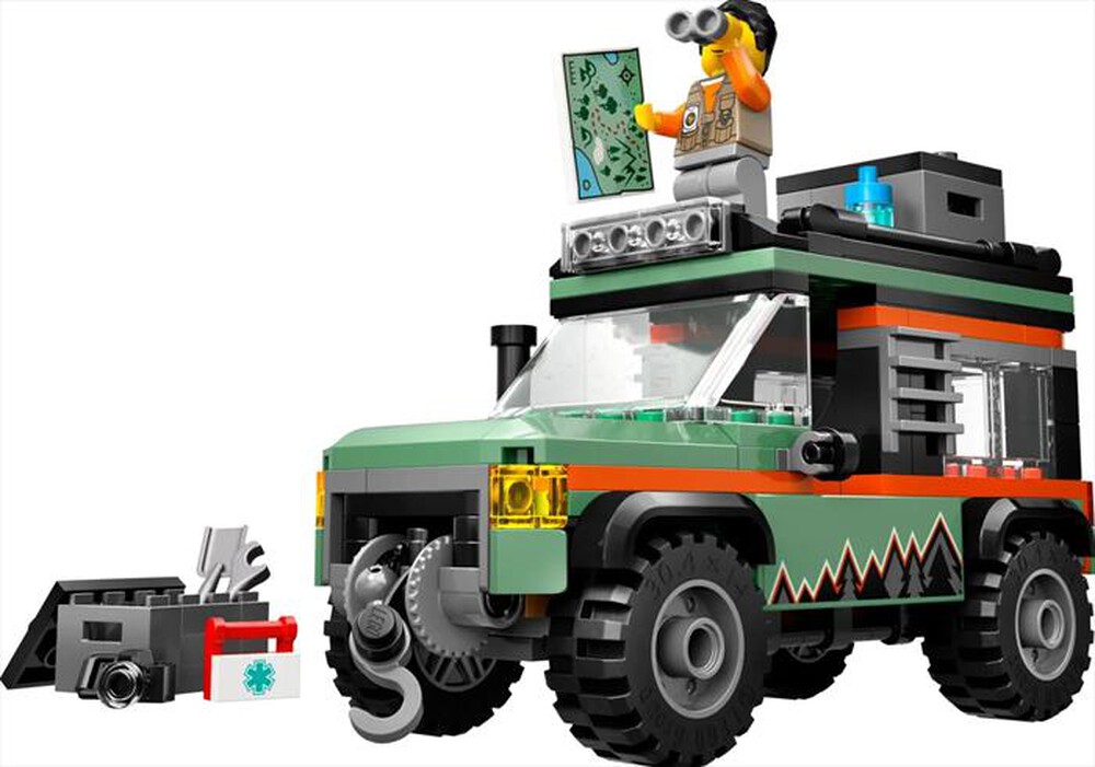 "LEGO - CITY Fuoristrada di montagna - 60447-Multicolore"