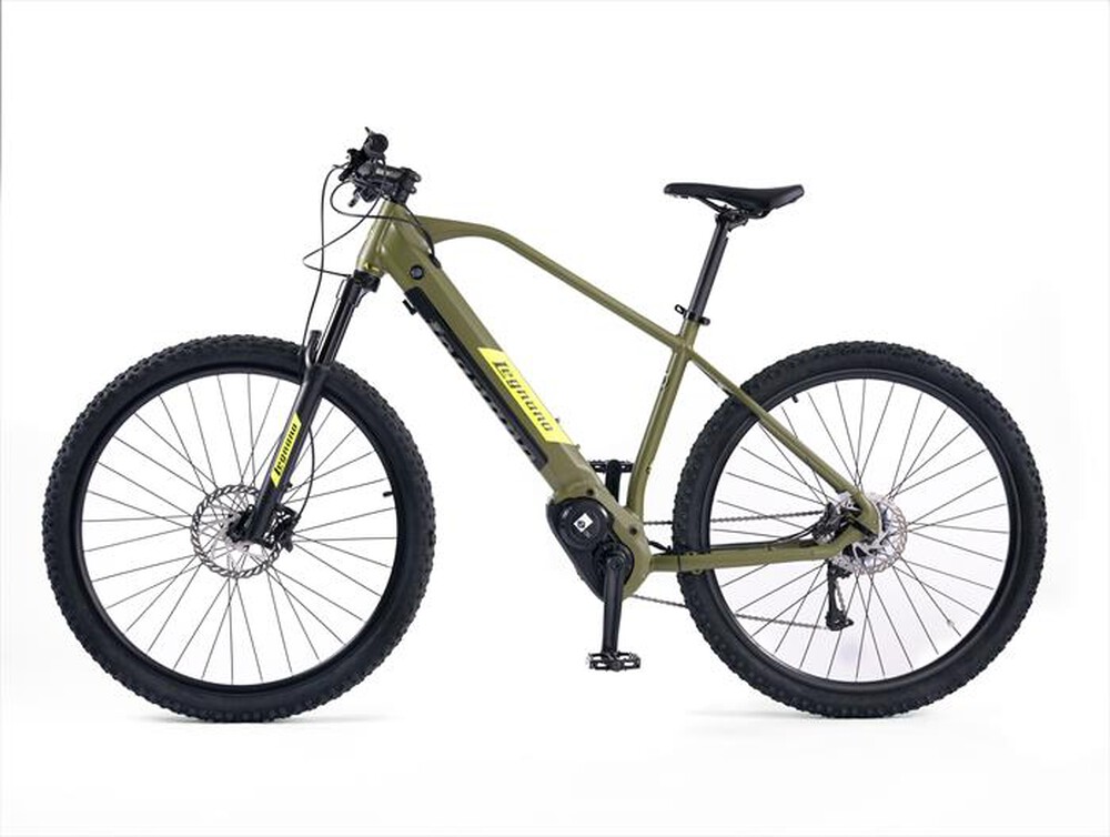 "LEGNANO - E-BIKE MTB FUOCO MARINE TAGLIA 50-Verde"