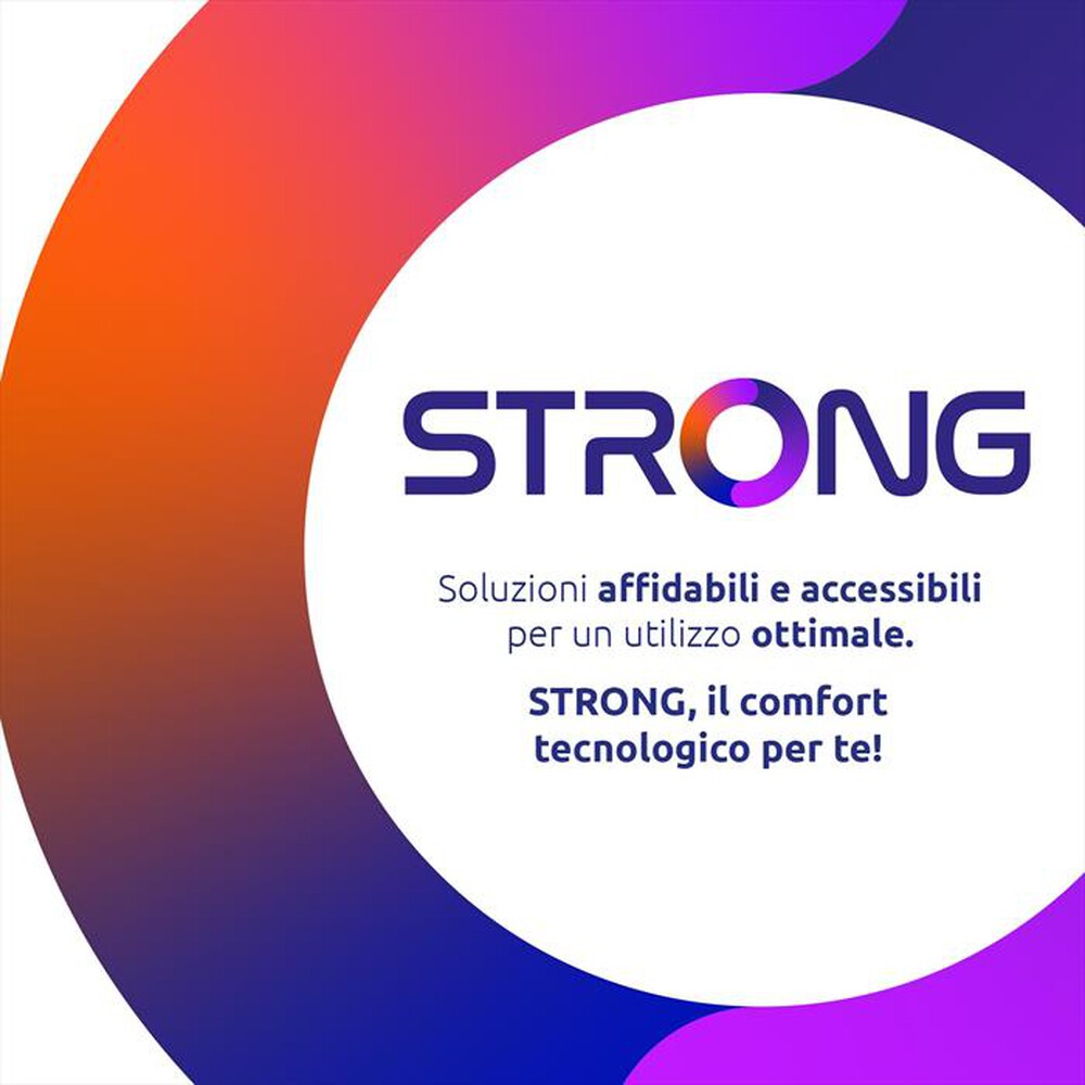 "STRONG - Telecamera PoE TUR05DL0-P-BIANCO"