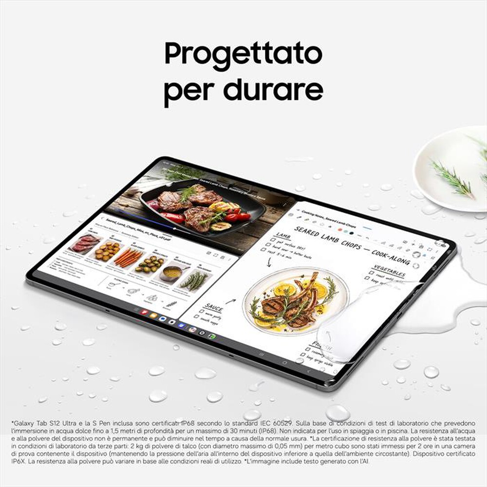 Immagine del prodotto SAMSUNG - GALAXY TAB S12 ULTRA 256GB WI-FI-Gray