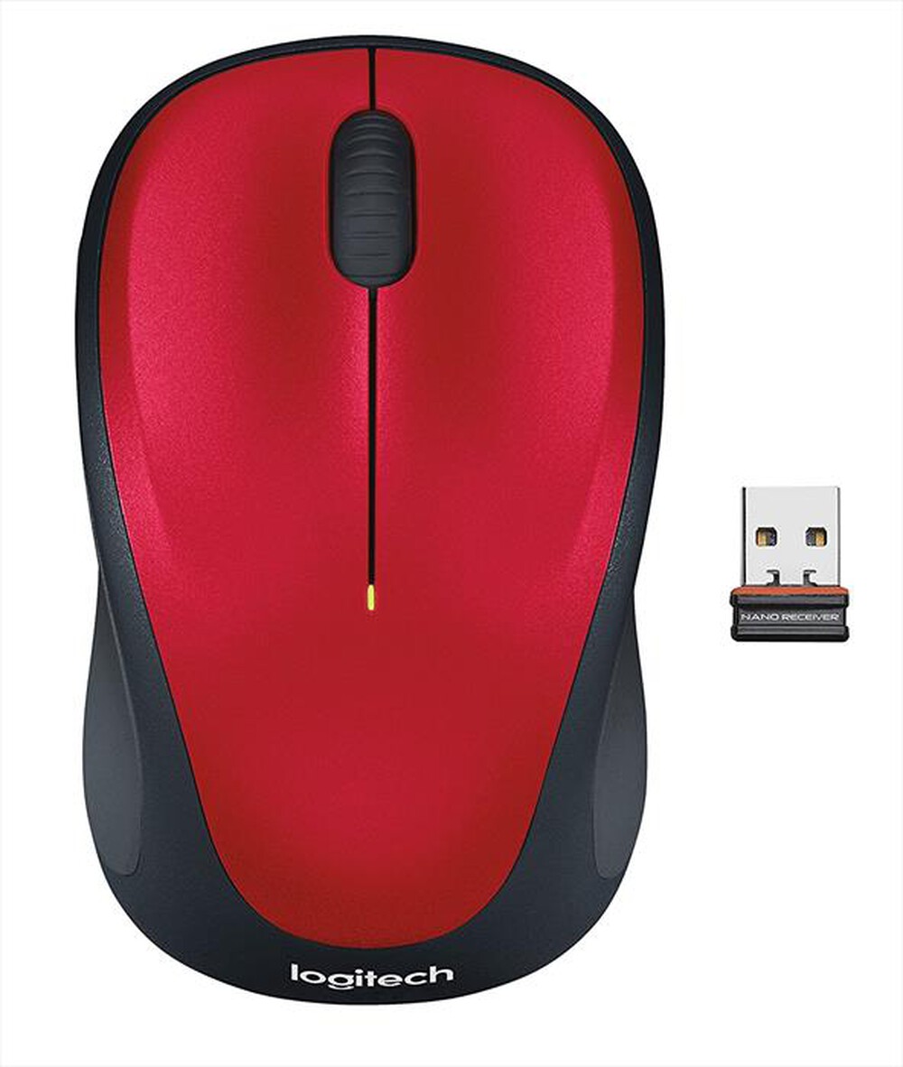 Immagine del prodotto LOGITECH - Wireless Mouse M235-Rosso