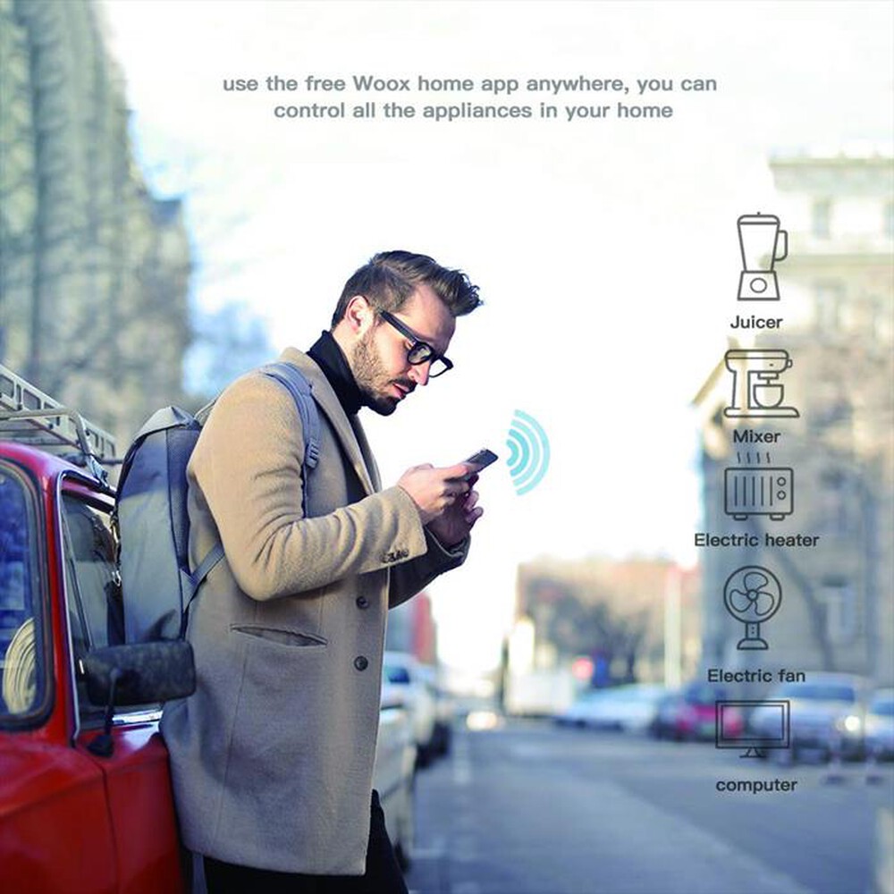 Immagine del prodotto WOOX - SMART MULTI PLUG-Bianco