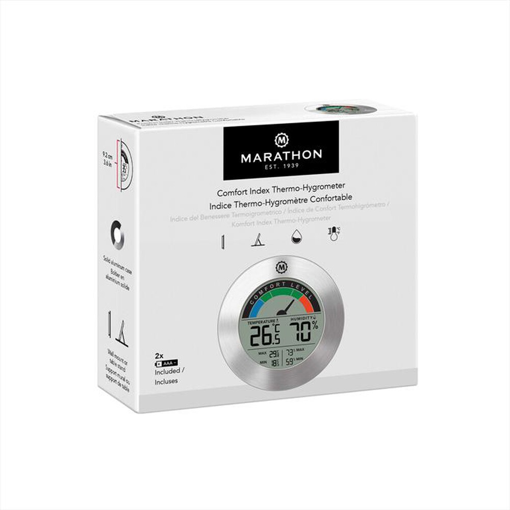 "MARATHON - BA030018SV-Silver"