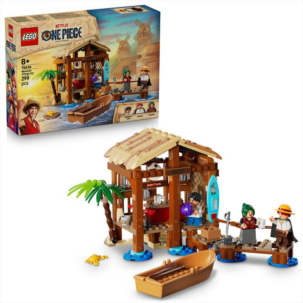 Immagine del prodotto LEGO - ONE PIECE La capanna del Villaggio Foosha - 75636