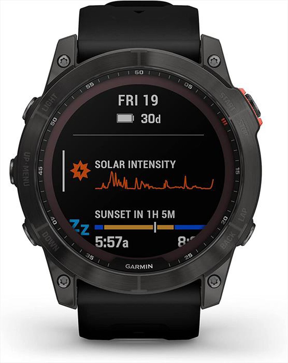 "GARMIN - Smart Watch Fenix 7X Solar Edition-Grigio"