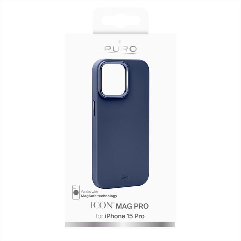 Immagine del prodotto PURO - Cover PUIPC15P61ICONMPDKBL per iPhone 15 Pro-Space Blue