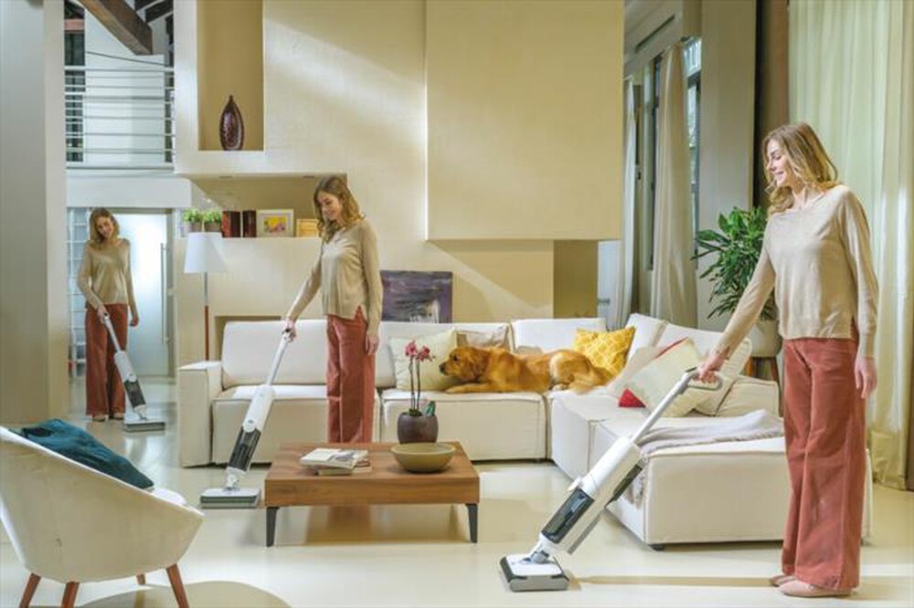"HOOVER - Lavapavimenti HW500 011-Grigio, Bianco"
