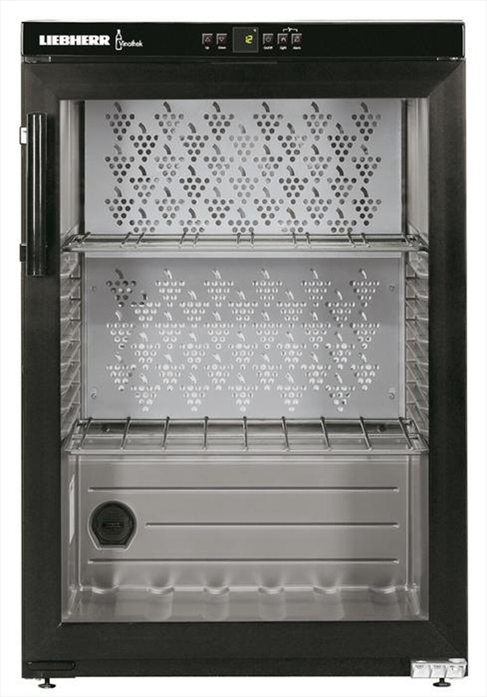 "LIEBHERR - Cantinetta WKB 1812-22 Classe G 66 bottiglie-vetro/nero"