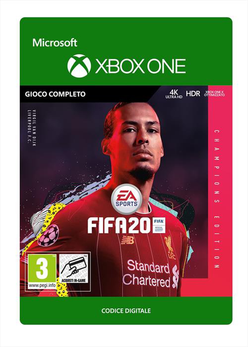 Immagine del prodotto MICROSOFT - FIFA 20 Std Edt COMBO IT