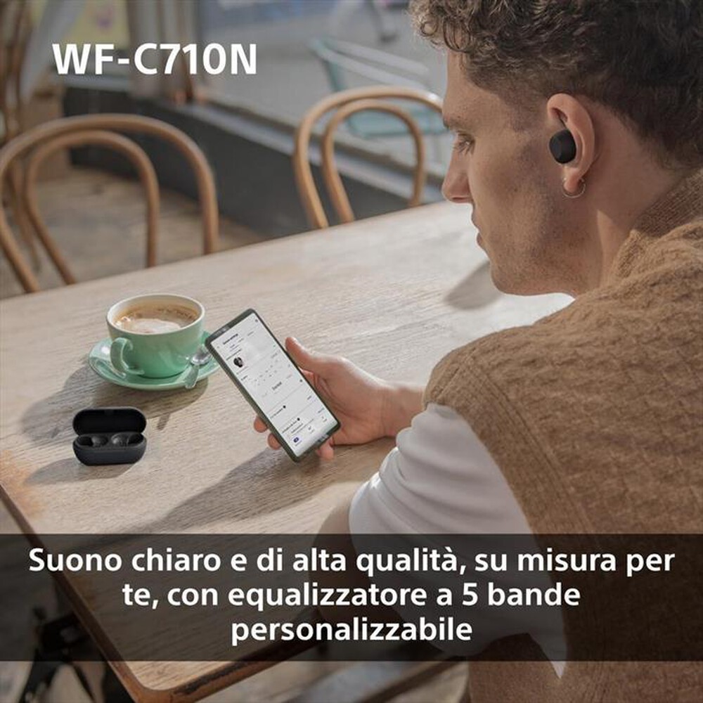 Immagine del prodotto SONY - Cuffie True Wireless WFC710NB.CE7-Nero