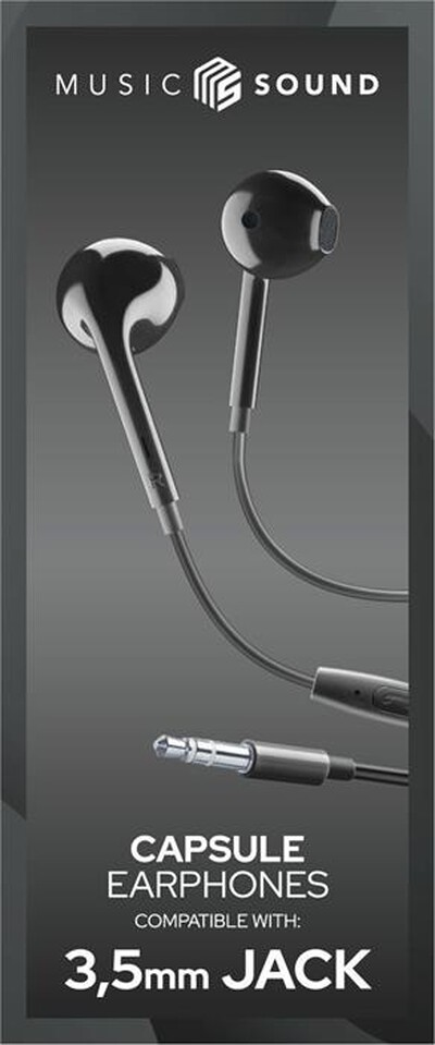 CELLULARLINE - AUCAPSULEMSK Auricolari con filo