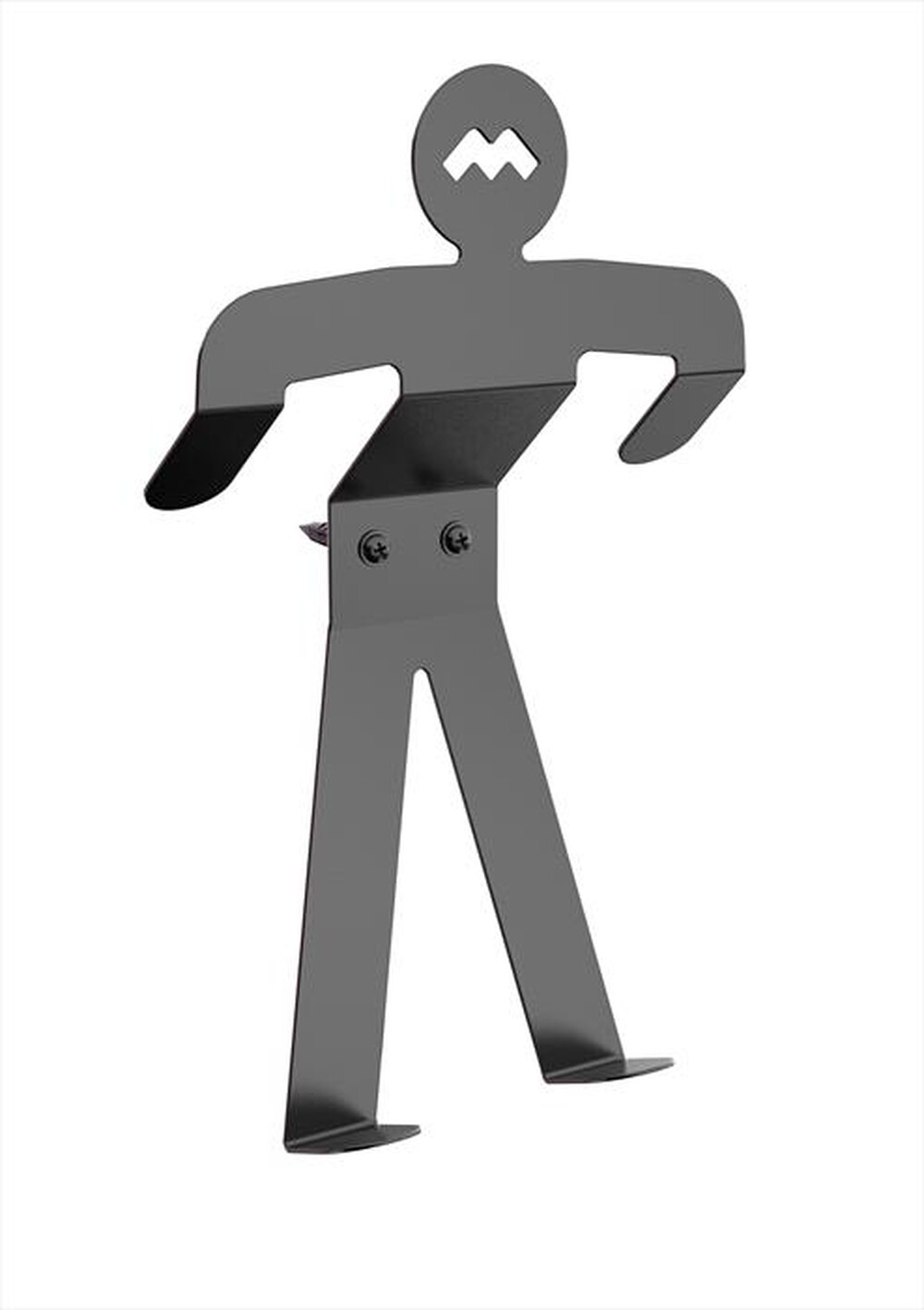Immagine del prodotto MELICONI - OMINO ACCESSORI BICI-Acciaio di colore nero con des