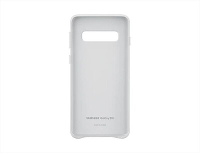 SAMSUNG - LEATHER COVER GALAXY S10-Bianco