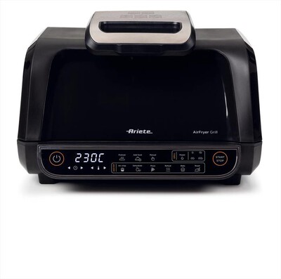 ARIETE - 4635/00 FRIGGITRICE AD ARIA E BISTECCHIERA-Black
