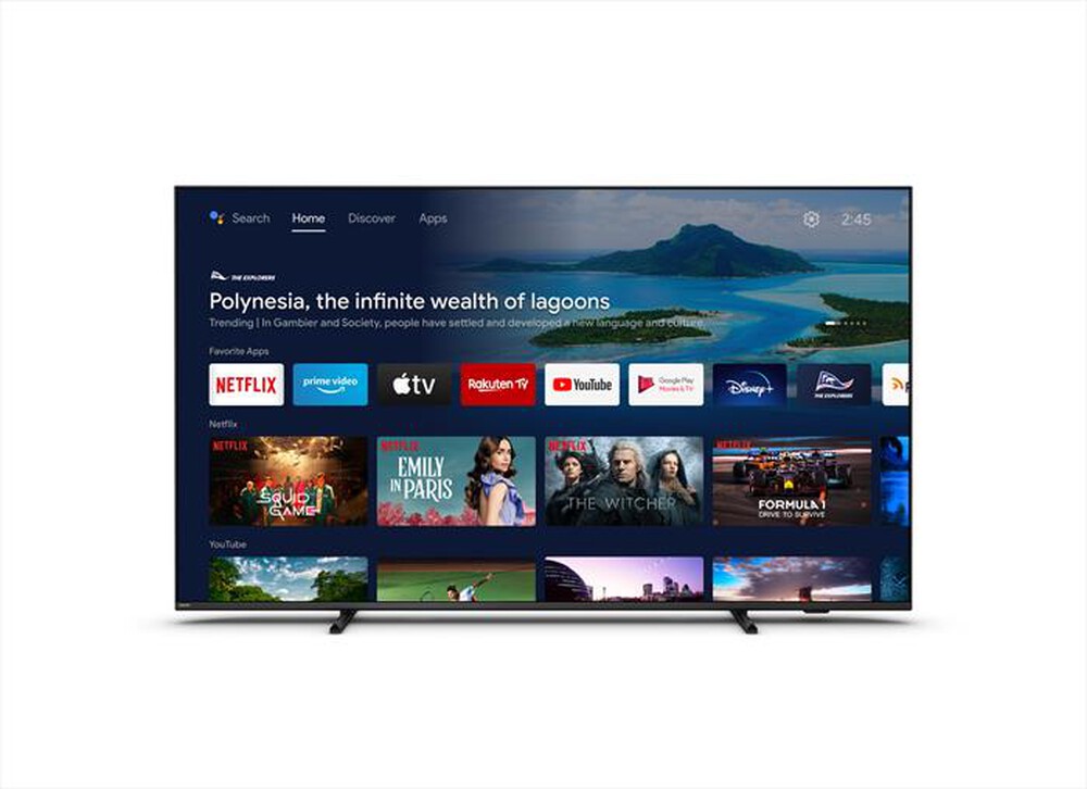 Immagine del prodotto PHILIPS - Ambilight Smart TV LED UHD 4K 70" 70PUS8007/12-Black