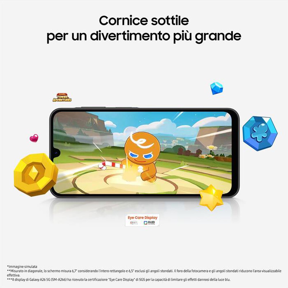 Immagine del prodotto WIND - 3 - SAMSUNG Galaxy A26 5G 128GB-Black
