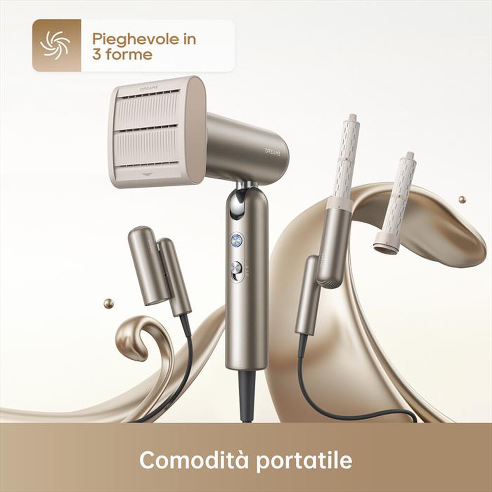 Immagine del prodotto DREAME - Asciugacapelli POCKET NEO-TITANIUM GOLD