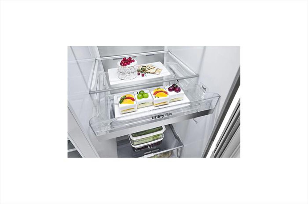 "LG - Frigorifero side by side GSJV90BSAE Classe E"