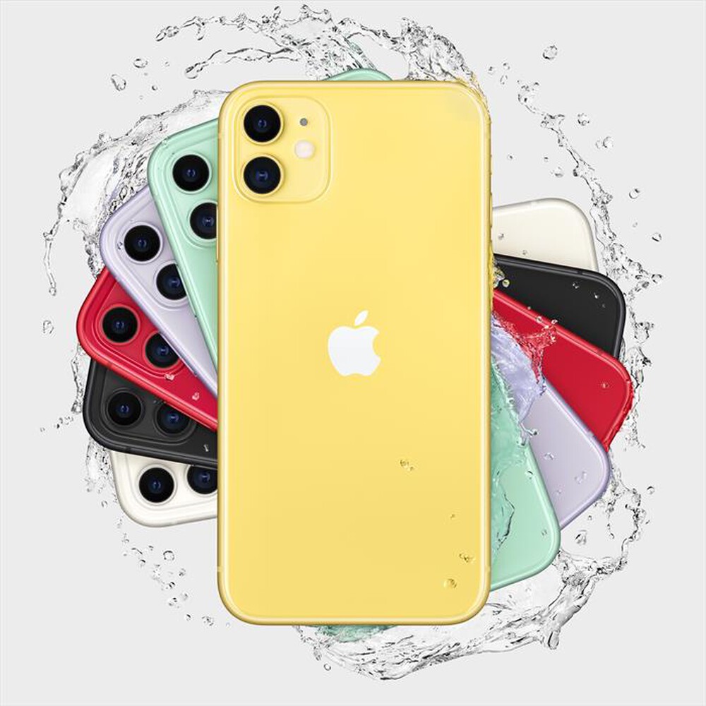 "APPLE - iPhone 11 128GB (Senza accessori)-Giallo"