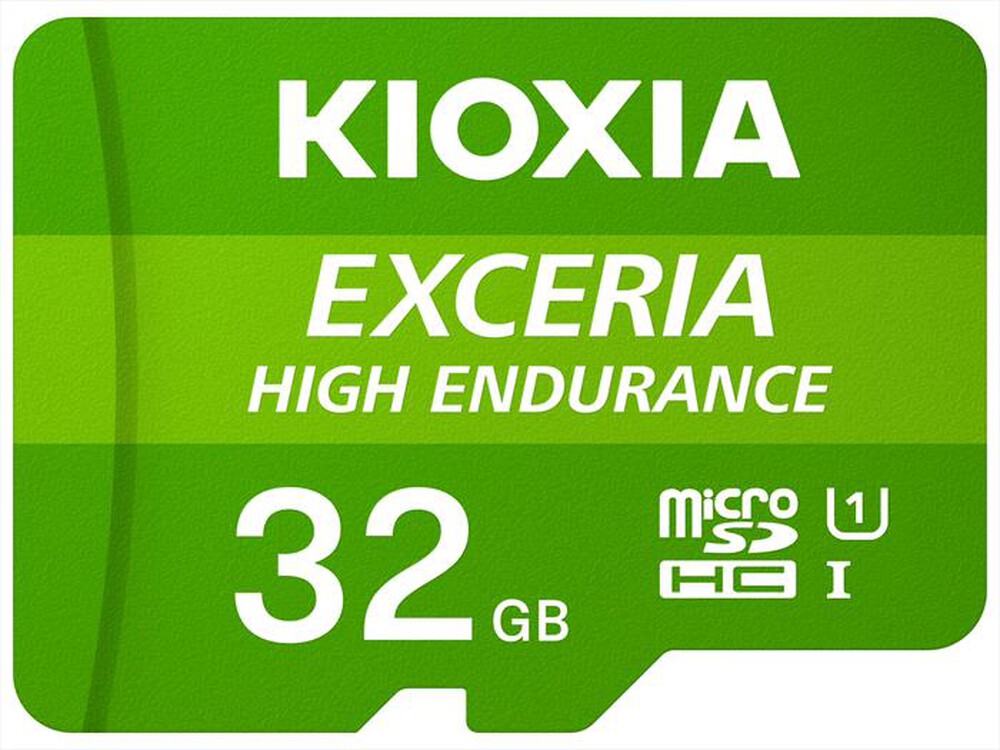 "KIOXIA - MICROSD EXCERIA HIGH ENDURANCE MHE1 UHS-1 32GB-Verde"
