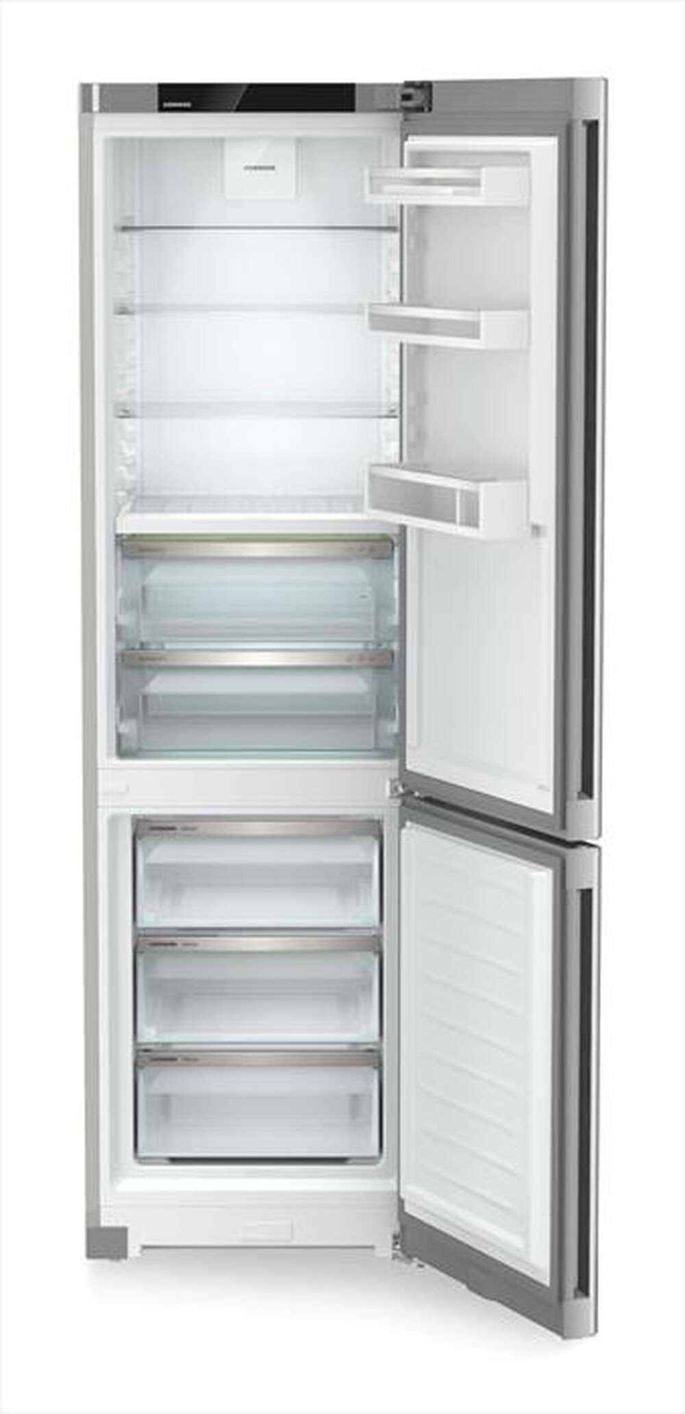 "LIEBHERR - Frigorifero combinato CBNSFD 5733-20 Classe D-SteelFinish / Silver"