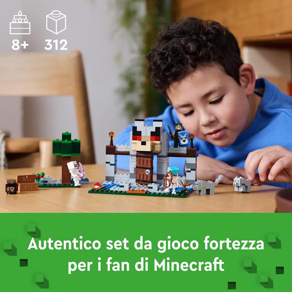 Immagine del prodotto LEGO - MINECRAFT Il castello del Lupo 21261