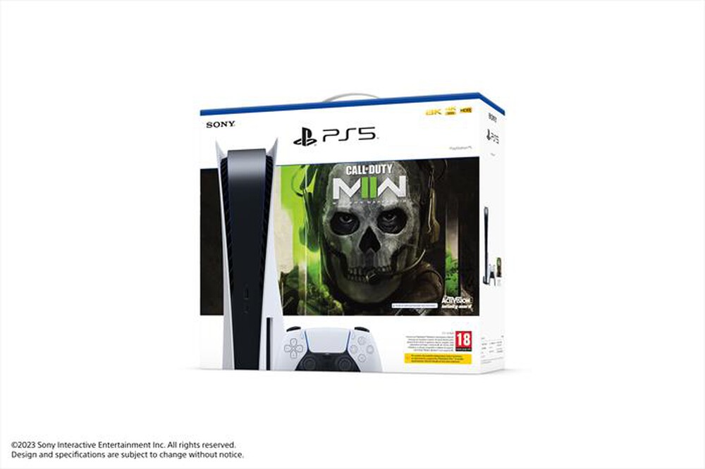 "SONY COMPUTER - PLAYSTATION 5 + CALL OF DUTY MODERN WARFARE II"