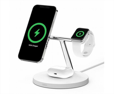 BELKIN - SUPPORTO DI RICARICA WIRELESS MAGSAFE 3 IN 1 - BIA