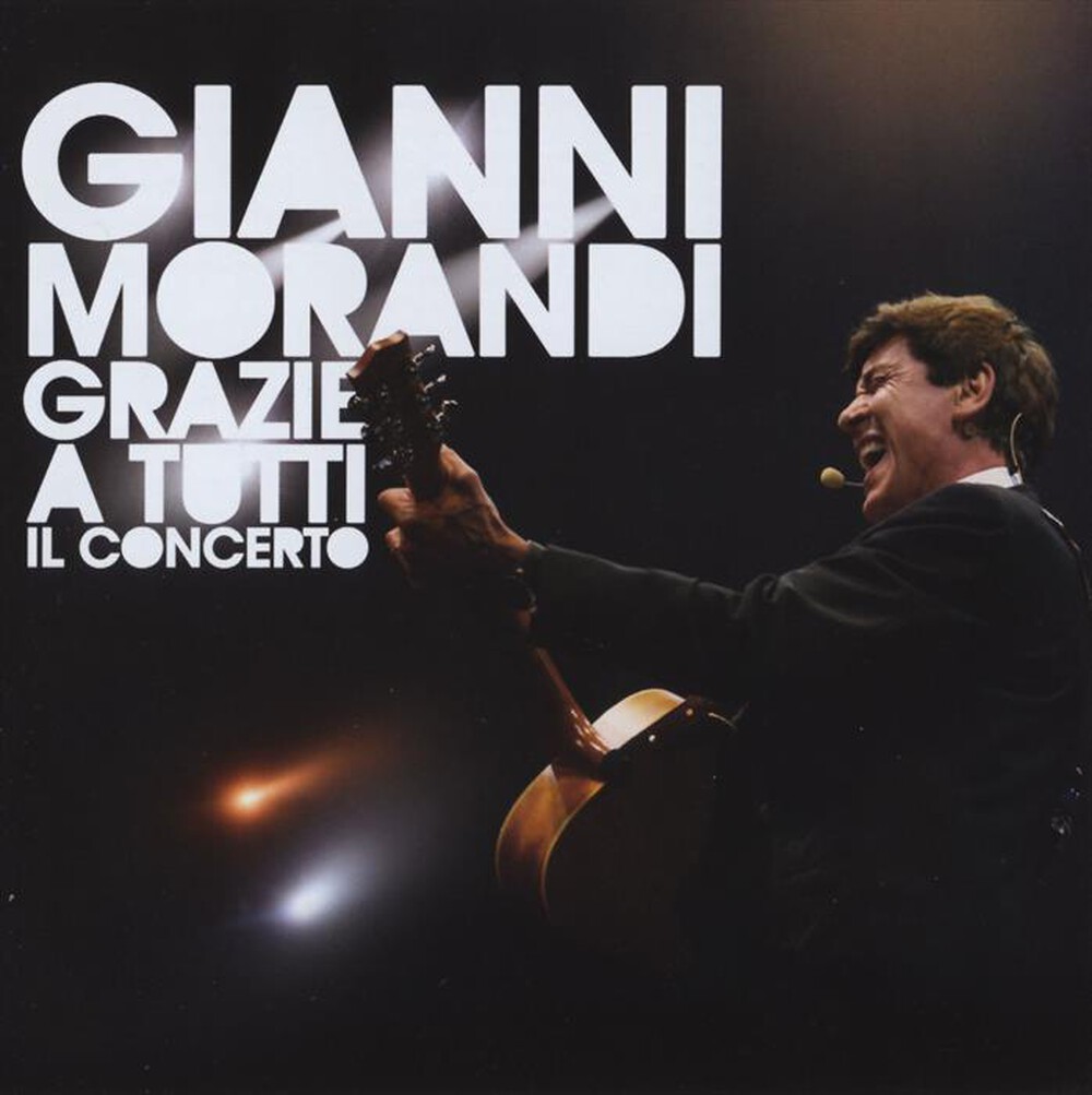 Immagine del prodotto SONY MUSIC - MORANDI, GIANNI - GRAZIE A TUTTI IL CONCERTO