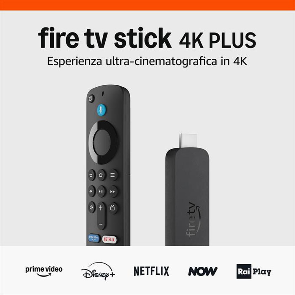 AMAZON - FIRE TV STICK 4K PLUS DI AMAZON-Nero