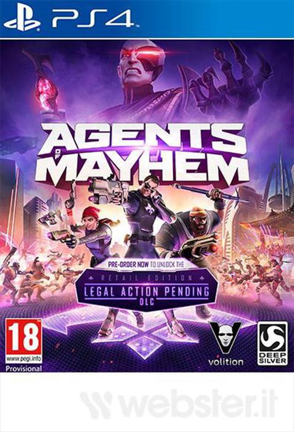 Immagine del prodotto KOCH MEDIA - Agents of Mayhem Day One Edition PS4