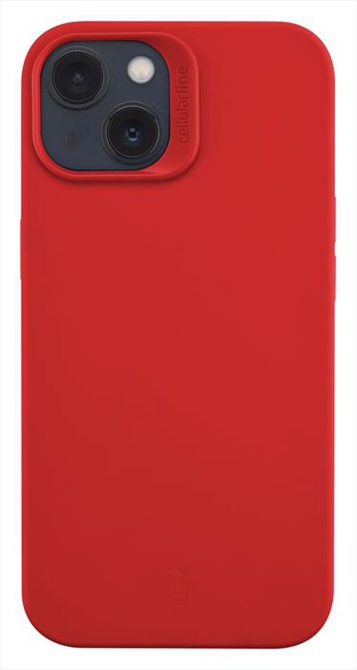 CELLULARLINE - Custodia Back SENSATIONIPH14R per iPhone 14-Rosso