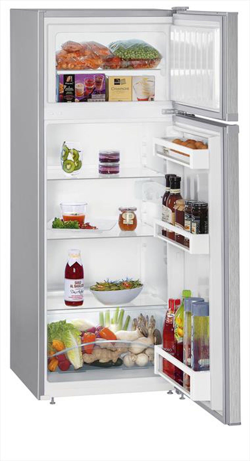 Immagine del prodotto LIEBHERR - Frigorifero 2 porte CTELE 2531-26 Classe E 233 lt-SteelLook / Silver