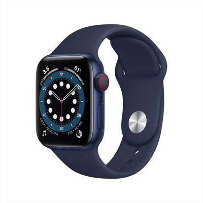 APPLE - Apple Watch Series 6 GPS+Cellular 40mm Allumin Blu-Cinturino Sport Blu