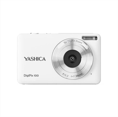YASHICA - Fotocamera digitale compatta DIGIPIX-BIANCO