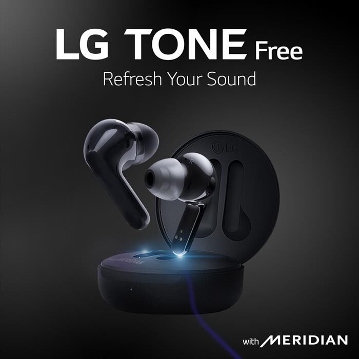 LG - TONE FREE FN4 - Nero | Euronics