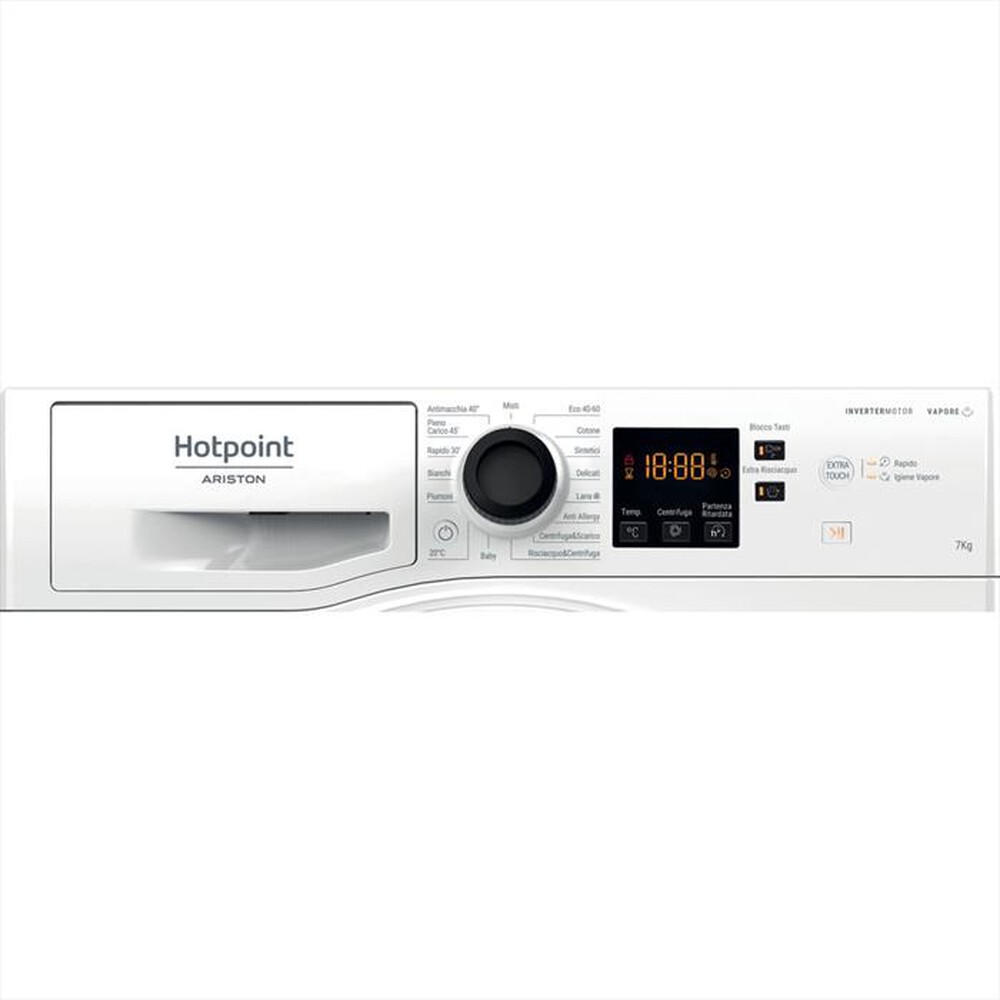"HOTPOINT ARISTON - Lavatrice NF723WK IT N 7 Kg Classe D"