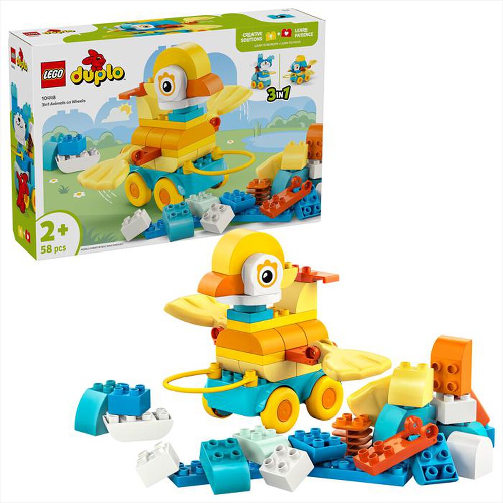"LEGO - ANIMALI SU RUOTE 3 IN 1-,"