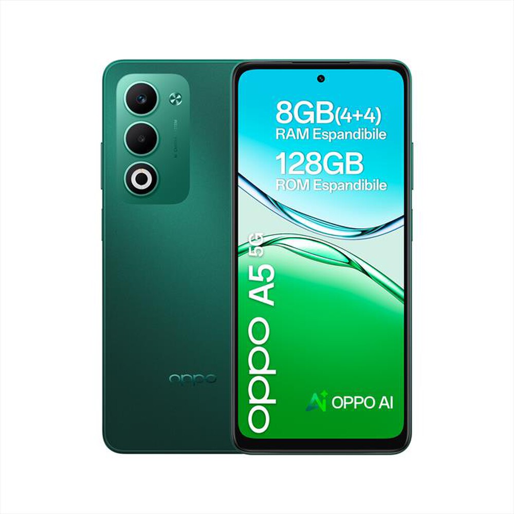 Immagine del prodotto OPPO - A5 5G 4+128 BLACK GREEN-Aurora Green